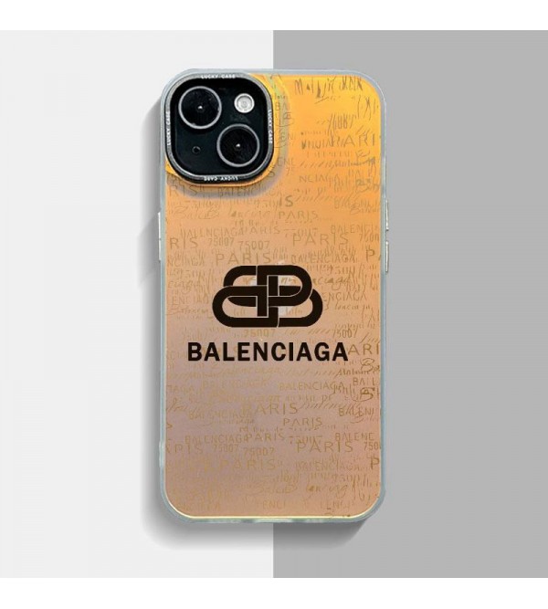 Balenciaga バレンシアガiphone 15 14 pro maxケース 激安 男女兼用 人気 ブランド iphone15 14 13 12 proケース  手帳型 ストラップ付きアイフォン15プラス 14ケース バッグ型