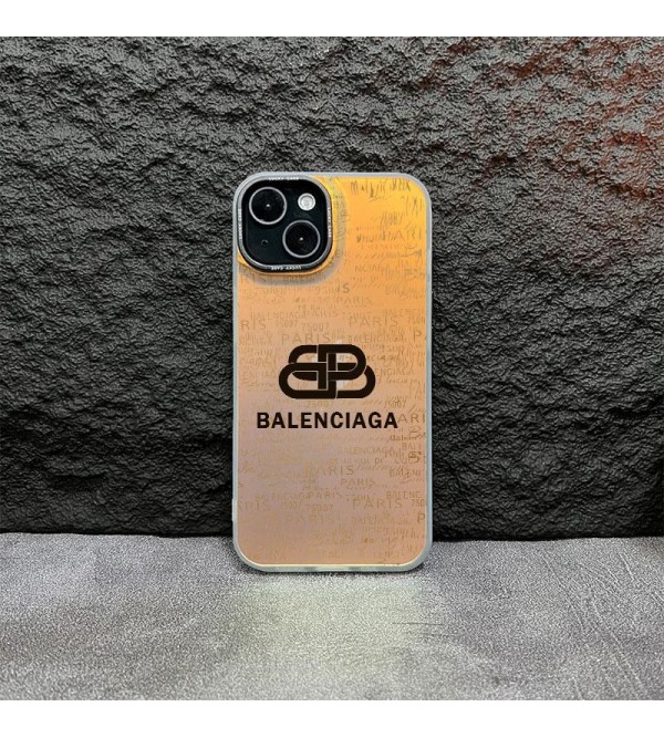 Balenciaga バレンシアガiphone 15 14 pro maxケース 激安 男女兼用 人気 ブランド iphone15 14 13 12 proケース  手帳型 ストラップ付きアイフォン15プラス 14ケース バッグ型