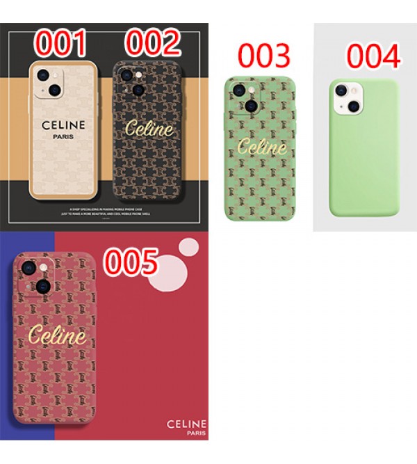 CELINE ブランド iphone13/13 mini/13 pro/13 pro maxケース ins風 セリーヌ モノグラム ジャケット型 アイフォン12/11/x/xs/xr/8/7カバー  四角保護 ファッション 高級 人気 メンズ レディース