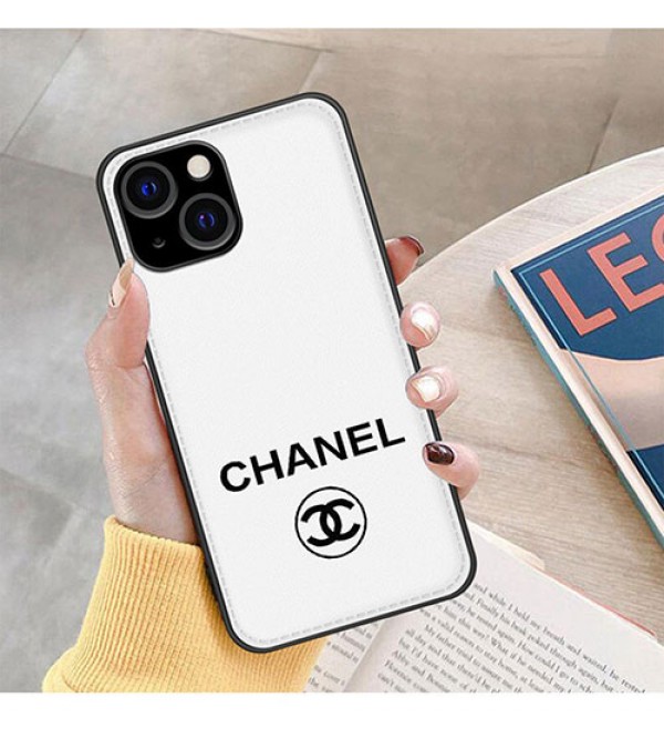 シャネル ブランド iphone 13 pro/13 pro max/13 miniケース 個性 モノグラム Chanel レザー ジャケット型 ステッチ 黒白  アイフォン13/12/11/x/xr/xs/8/7カバー 人気 メンズ レディーズ 