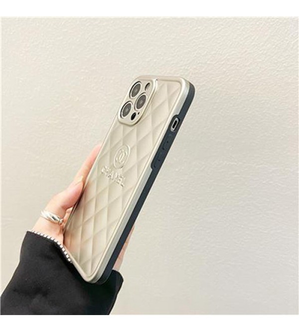 シャネル/CHANEL ブランド iphone 13 pro/13 pro max/13 miniケース 可愛い ジャケット型 菱形紋 耐衝撃 芸能人愛用 シリコン アイフォン13プロ/13ミニカバー メンズ レディース