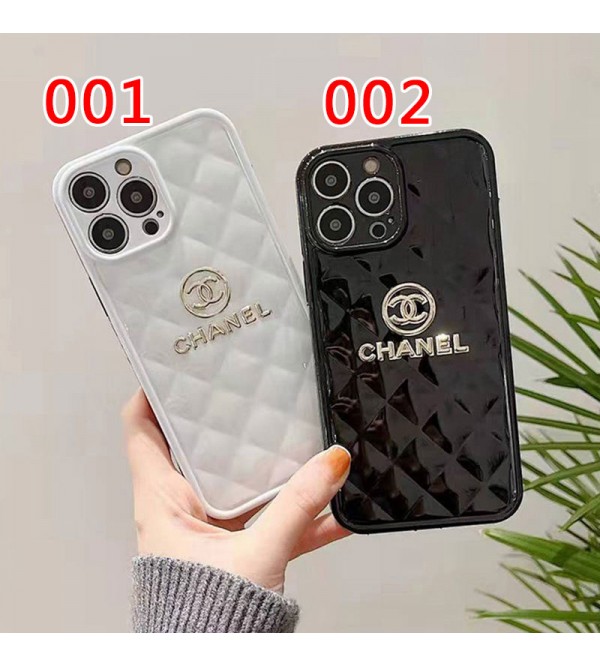 CHANEL/シャネル ブランド iphone 14/14 pro/14 pro max/14 maxケース 韓国風 モノグラム ジャケット型 アイフォン14/13/12/11/X/XS/XR/8+/7+カバー 黒白色 ファッション メンズ レディーズ