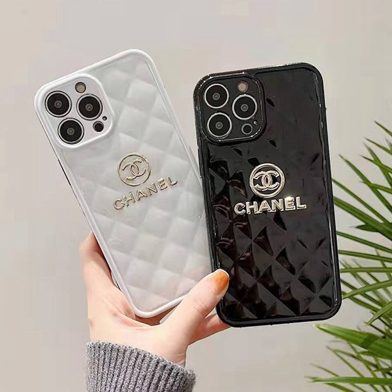 CHANEL/シャネル ブランド iphone 14/14 pro/14 pro max/14 maxケース 韓国風 モノグラム ジャケット型 アイフォン14/13/12/11/X/XS/XR/8+/7+カバー 黒白色 ファッション メンズ レディーズ