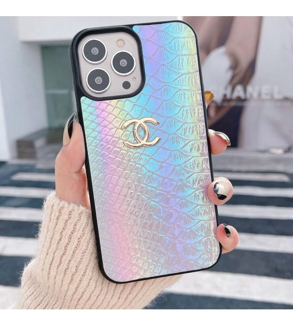 CHANEL/シャネル ブランド iPhone se3/13/13 Pro/13 Pro Maxケース おしゃれ クロコダイル柄 モノグラム Galaxy S22/s22+/s22 ultra/s21/s20/note21/20ケース ジャケット型 アイフォン13/12/11/X/8/7カバー メンズ レディース