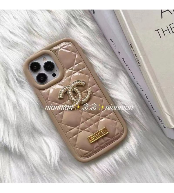 CHANEL シャネル ブランド iPhone 14/14 Pro/14 Pro Maxケース オシャレ モノグラム レザー きらきら ハイブランド アイフォン14プロ マックス/14プロ/14/13/12/11カバー 芸能人愛用 メンズ レデイース