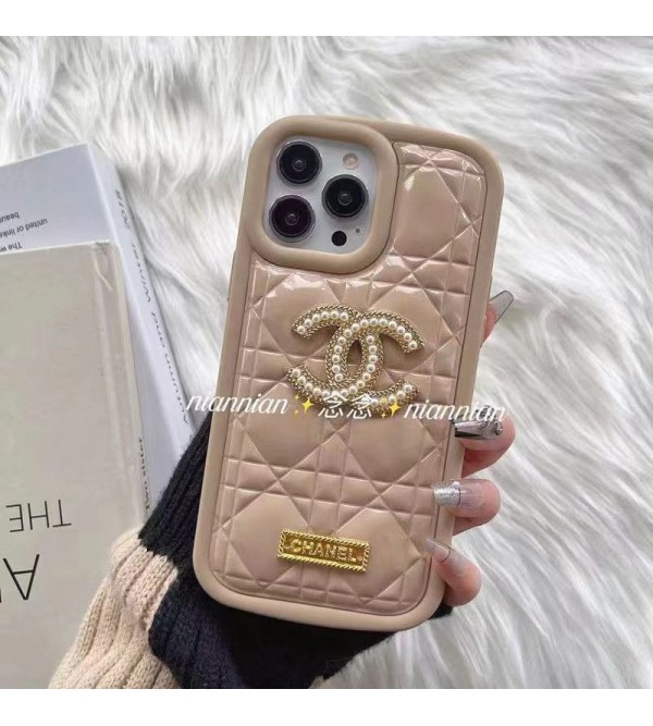 CHANEL シャネル ブランド iPhone 14/14 Pro/14 Pro Maxケース オシャレ モノグラム レザー きらきら ハイブランド アイフォン14プロ マックス/14プロ/14/13/12/11カバー 芸能人愛用 メンズ レデイース