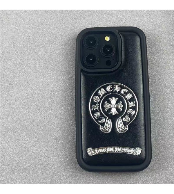 Chrome Hearts クロムハーツ iphone 15 14 pro maxケース 激安 モノグラム iphone 15 14 plusケース 個性ブランド アイフォン15 8/7 plus se3 2 14 plus ケース 韓国風