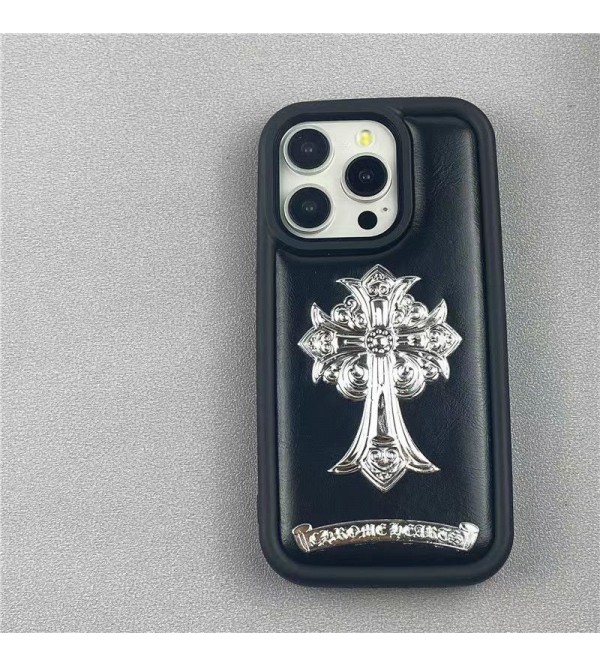 Chrome Hearts クロムハーツ iphone 15 14 pro maxケース 激安 モノグラム iphone 15 14 plusケース 個性ブランド アイフォン15 8/7 plus se3 2 14 plus ケース 韓国風