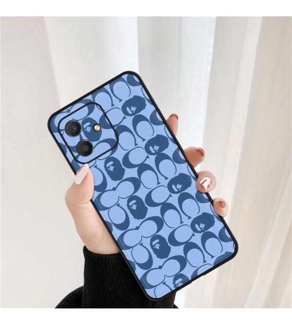 Coach/コーチ Bape ハイブランドiphone 14/14 pro/14 pro max/14 plusケース かわいい モノグラム柄 全機種対応 Galaxy a54 5g/s23/s23+/s23 ultra/note21カバー シンプル xperia 5 iv 10 iv 1 iv aceiii 1iii 5iii 10iiiカバー コピー 大人気 メンズ レディース