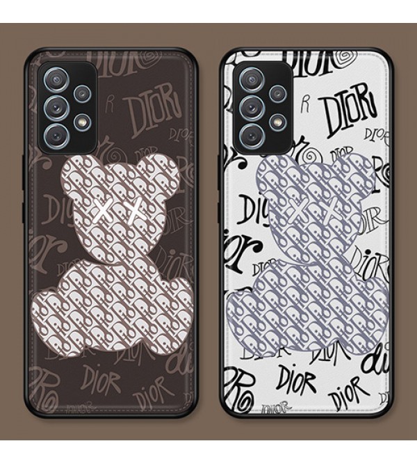 DIOR ディオール ハイブランド iphone 14/14 pro/14 pro max/14 plusケース 経典 熊柄 kaws カウズ Galaxy A33/A53ケース 激安 ジャケット型 ギャラクシーA72/A52カバー 保護 高級感 耐衝撃 オーダーメイド 芸能人愛用 メンズ レディース