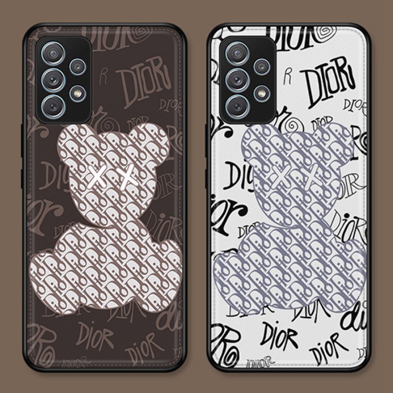 DIOR ディオール ハイブランド iphone 14/14 pro/14 pro max/14 plusケース 経典 熊柄 kaws カウズ Galaxy A33/A53ケース 激安 ジャケット型 ギャラクシーA72/A52カバー 保護 高級感 耐衝撃 オーダーメイド 芸能人愛用 メンズ レディース