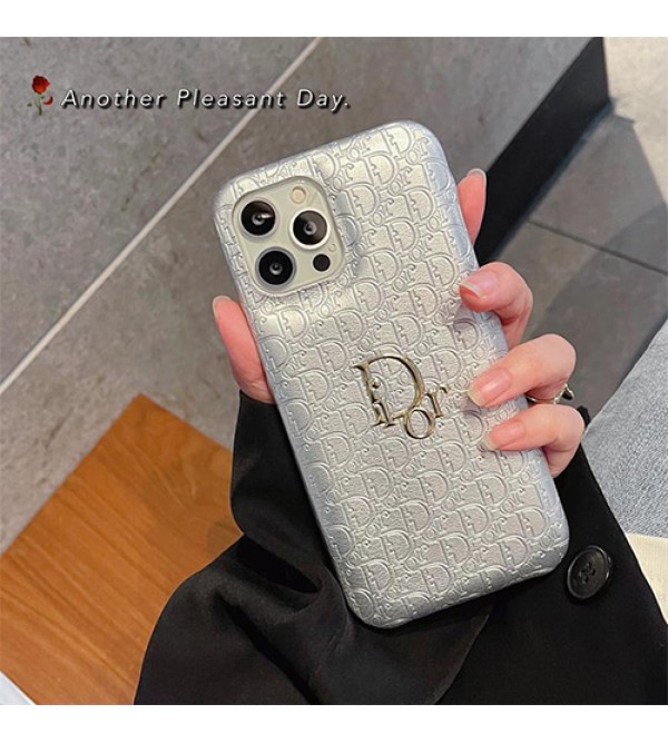 ディオール DIOR ブランド iPhone 13 pro max/13 miniケース お洒落 モノグラム柄  ジャケット型 シリコン シンプル アイフォン13/12/11/x/xs/xr/8/7カバー  黒白色 メンズ レディース