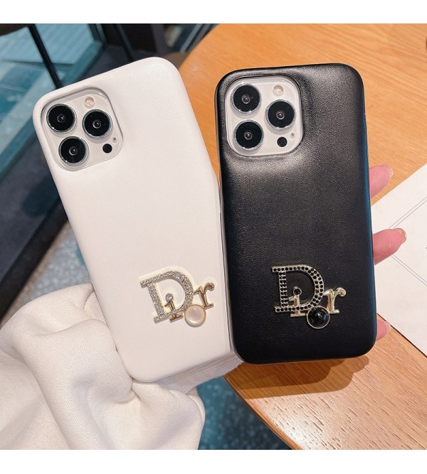 DIOR ディオール ブランド iPhone SE3/13/13 Pro/13 Pro Maxケース モノグラム 背面レザー キラキラ Galaxy S22/s22+/s22 ultra/s21/note21ケース 芸能人愛用 アイフォン13/12/11/X/8/7カバー ジャケット型 メンズ レディース