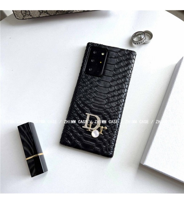 ディオール/DIOR ブランド iphone SE 第3世代/13/13 pro/13 pro maxケース オシャレ 蛇風  galaxy s22/s22+/s22 ultraカバー モノグラム レザー ジャケット型 セレブ愛用 メンズ レディーズ