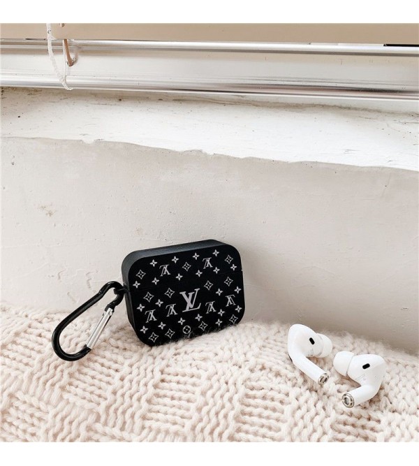 DIOR/LV ハイブランド airpods 3/pro/2/1ケース ルイヴィトン/ディオール モノグラム 第1/2/3世代 保護性 カラビナ付き 紛失防止 エアーポッズ3/プロ/2/1カバー 大人気 メンズ レディーズ