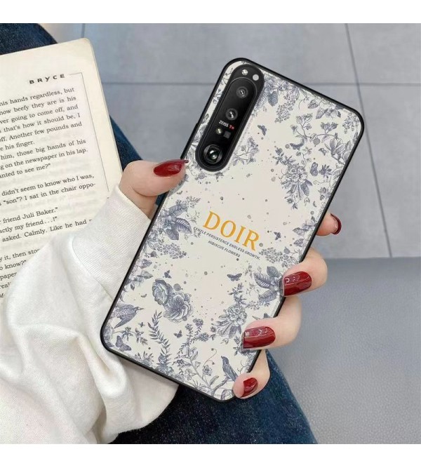 Dior ブランド ディオール xperia 10 v 1 v ace iv 1 5 10 iv 1 5 10 iiiケース 花柄 Galaxy a54 5g/s23/s23+/s23 ultraカバー モノグラム iphone 13/13 pro/13 pro max/12/11スマホケース シンプル ファッション メンズ レディース