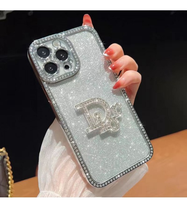 DIOR ブランド ディオール iphone 14/14 pro/14 pro maxケース きらきら クリアケース モノグラム ジャケット型 インスタ風 アイフォン14/14プロ/14プロマックス/13/12/11カバー 大人気 メンズ ディーズ