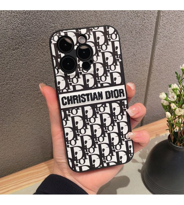 Dior ディオールアイフォン15/14 13 12プロマックス ケース かわいい女性向け iphone15pro max xr xs max 8/7 plusケース ガラス型 男女兼用 人気 ブランド iphone15 14 13 12 proケース  手帳型 ストラップ付き