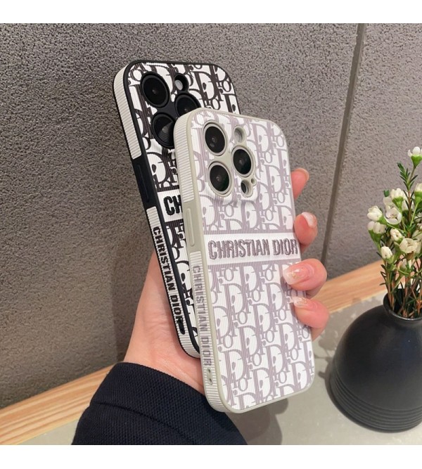 Dior ディオールアイフォン15/14 13 12プロマックス ケース かわいい女性向け iphone15pro max xr xs max 8/7 plusケース ガラス型 男女兼用 人気 ブランド iphone15 14 13 12 proケース  手帳型 ストラップ付き