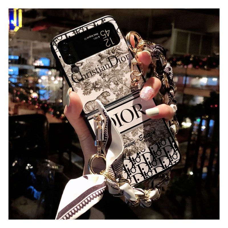 Dior ディオールブランド galaxy z flip5 4 3ケース かわいいファッション セレブ愛用 ギャラクシーZフリップ5 4 3ケース 折りたたみ 激安 ファッション経典 メンズ個性 ファッション