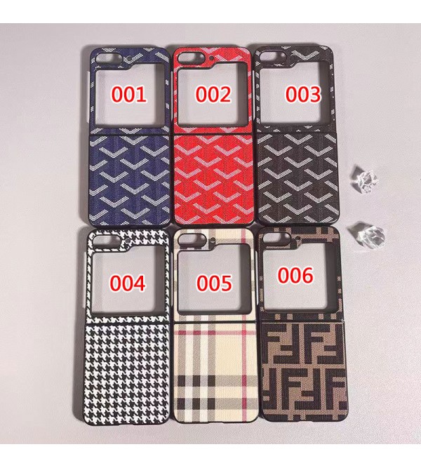 Burberry バーバリー Goyard ゴヤール Fendi フェンディブランド galaxy z flip5 4 3ケース かわいいファッション セレブ愛用 ギャラクシーZフリップ5 4ケース 折りたたみ 激安ギャラクシーZフリップ4 5ケース ブランド スタイルメンズ ギャラクシースマホケース スマホケース 安い