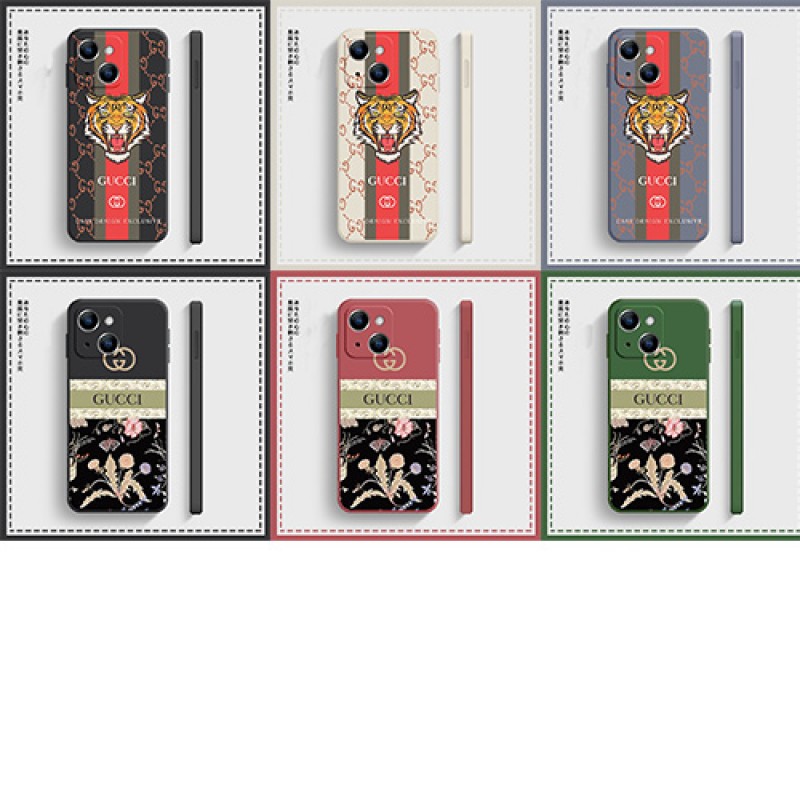 GUCCI ブランド iphone 13 mini/13 pro/13 pro maxケース 虎頭 グッチ シンプル アイフォン13/12/12 pro/12 pro max/7/8/se2ケース ジャケット型 男女兼用