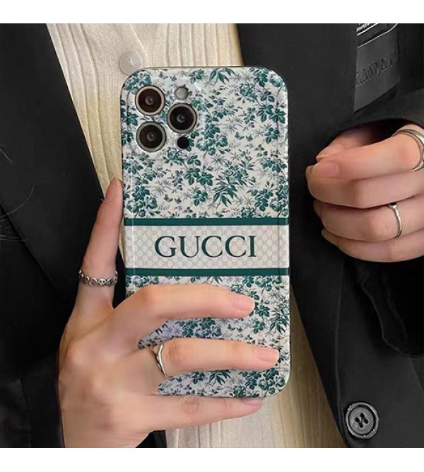 GUCCI グッチ ハイブランド iphone 13 pro max/13 mini/13 proケース かわいい 植物柄 モノグラム シンプル アイフォン13/12/11/X/XS/XR/8/7カバー 2022 ファッション メンズ レディーズ