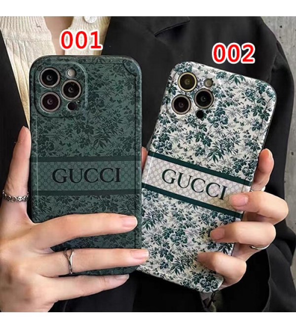 GUCCI グッチ ハイブランド iphone 13 pro max/13 mini/13 proケース かわいい 植物柄 モノグラム シンプル アイフォン13/12/11/X/XS/XR/8/7カバー 2022 ファッション メンズ レディーズ