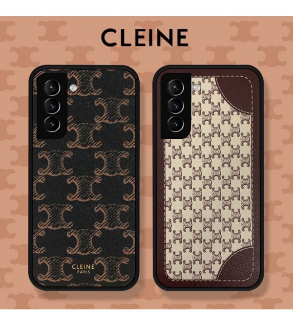 セリーヌ CELINE ハイブランド Galaxy S23/S23 Plus/S23 Pltra/Note20ケース ジャケット型 芸能人愛用 iphone 12/12 pro/12 pro max/11ケース モノグラム メンズ レディーズ