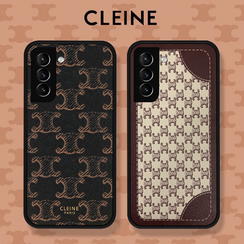 セリーヌ CELINE ハイブランド Galaxy S23/S23 Plus/S23 Pltra/Note20ケース ジャケット型 芸能人愛用 iphone 12/12 pro/12 pro max/11ケース モノグラム メンズ レディーズ