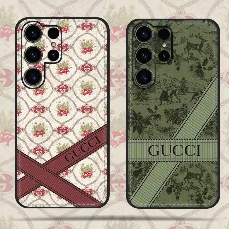 GUCCI ブランド グッチ Galaxy S23/S23+/S23 Plus/S23 Ultra/A54 5Gケース かわいい モノグラム 植物柄 ジャケット型 ギャラクシーs23/s23プラス/s23ウルトラ/a54 5g/a53/a52カバー  耐衝撃 ファッション メンズ レディーズ