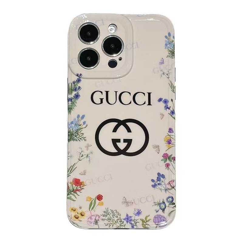 Gucci グッチアイフォン15/14 13 12プロマックス ケース かわいい 男女兼用 人気 ブランド iphone15 14 13 12 proケース  手帳型 ストラップ付きブランド アイフォン15 8/7 plus se3 2 14 plus ケース 韓国風