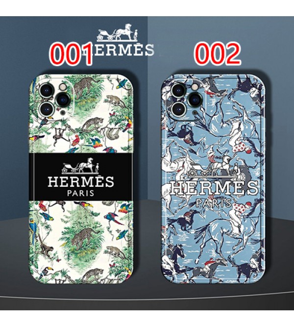 エルメス ハイブランド iphone 13/13 pro/13 pro max/13 miniカバー 個性 動物 モノグラム HERMES ブランド シンプル ジャケット型 アイフォン13//12/11/X/XS/XR/8/7カバー おしゃれ キズ防止 激安 防塵 耐衝撃 芸能人愛用 メンズ レディーズ