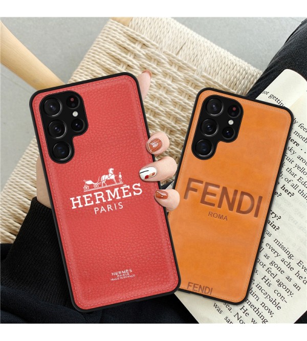 Hermes/エルメス ブランド iPhone 14/14 Pro/14 Pro Max/14 Plus/13 Mini/12/11ケース 可愛い フェンディ/Fendi レザー製 Galaxy S23/s23+/s23 ultra/s22/s21/s20/note21/note20/note10ケース メンズ レディース