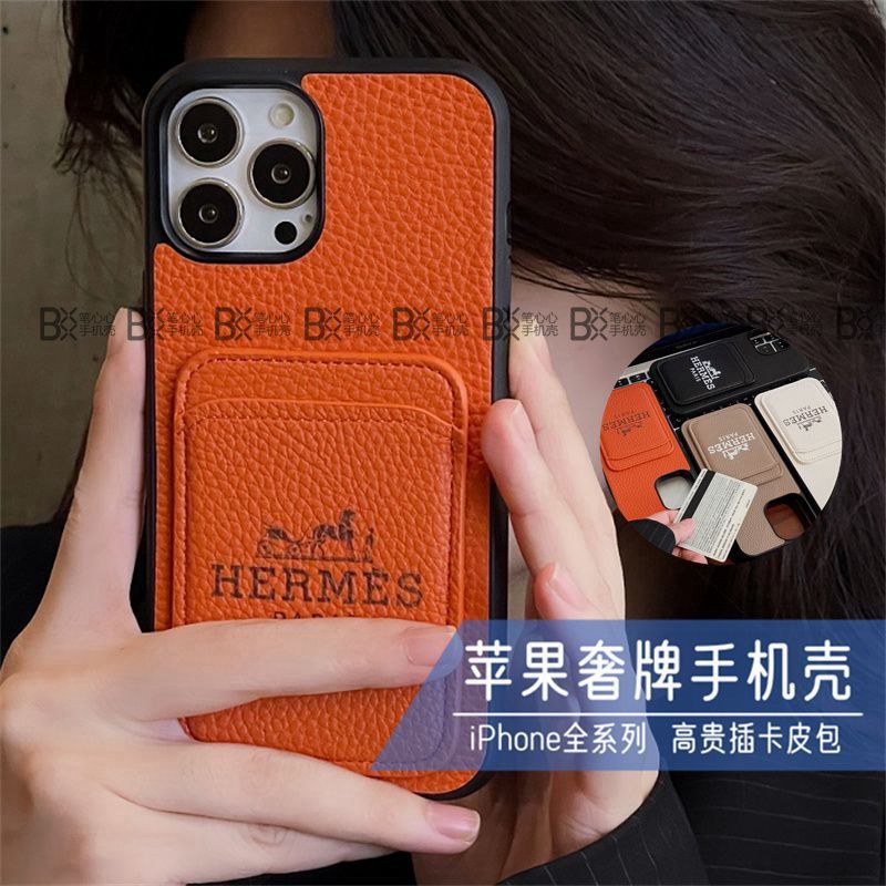 Hermes エルメスアイフォン15/14 13 12プロマックス ケース かわいい 男女兼用 人気 ブランド iphone15 14 13 12 proケース  手帳型 ストラップ付き モノグラム iphone 15 14 plusケース 個性