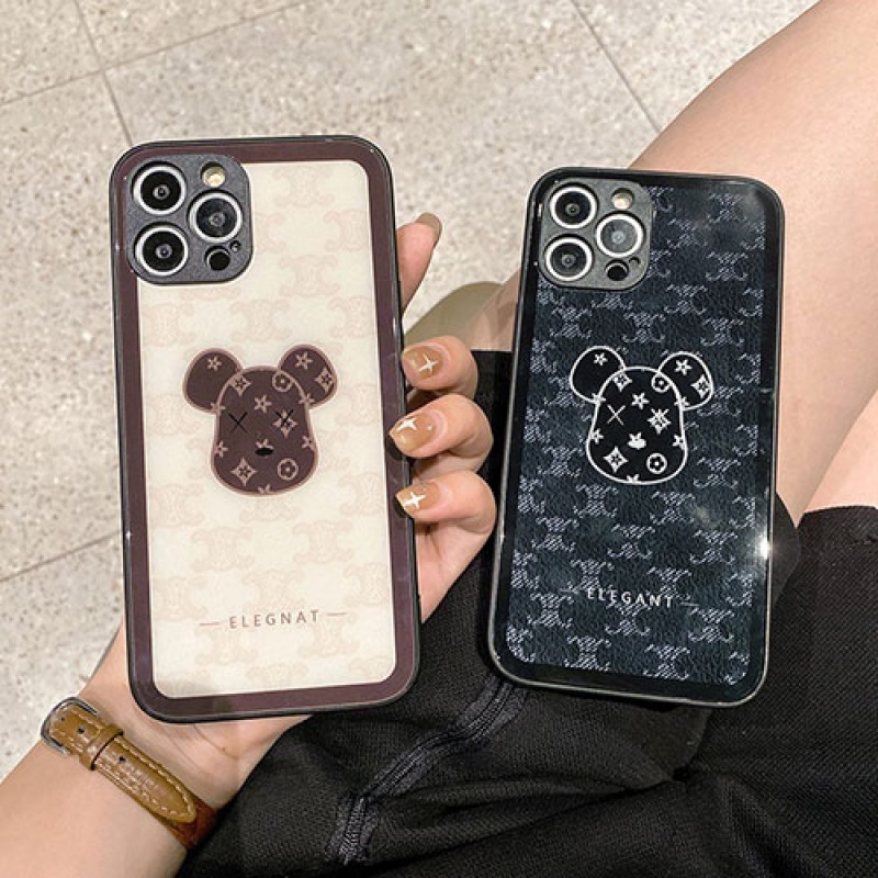 lv KAWS ルイヴィトン カウズ celine iphone 14/14 pro/14 pro max/14 plusケース ブランド オシャレ iphone xr/xs  maxケース 個性紋 iphone x/8/7 plusケース ファッション メンズ レディース