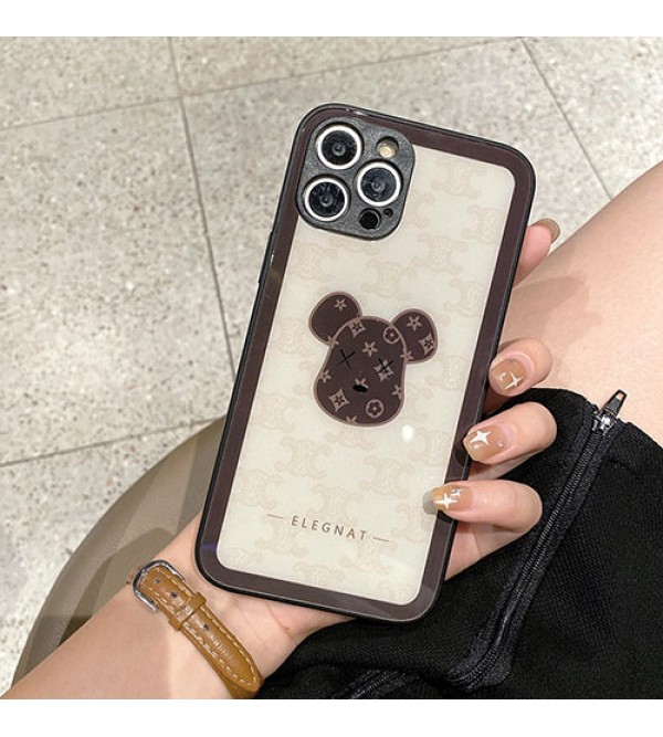 lv KAWS ルイヴィトン カウズ celine iphone 14/14 pro/14 pro max/14 plusケース ブランド オシャレ iphone xr/xs  maxケース 個性紋 iphone x/8/7 plusケース ファッション メンズ レディース