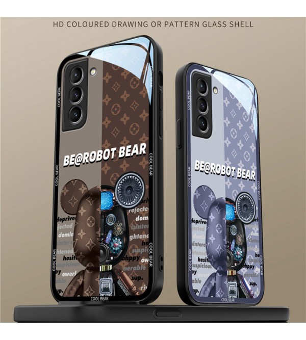 LV/ルイヴィトンハイブランド Be@rbrick/ベアブリック iphone 14/14 pro/14 pro max/se 第3世代ケース かわいい モノグラム 熊柄 ジャケット型 全機種対応 Galaxy S22/s22+/s22 ultra/note21カバー 芸能人愛用 Huawei p50ケース モノグラム コピー メンズ レディーズ 