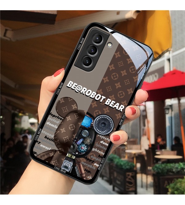 LV/ルイヴィトンハイブランド Be@rbrick/ベアブリック iphone 14/14 pro/14 pro max/se 第3世代ケース かわいい モノグラム 熊柄 ジャケット型 全機種対応 Galaxy S22/s22+/s22 ultra/note21カバー 芸能人愛用 Huawei p50ケース モノグラム コピー メンズ レディーズ 