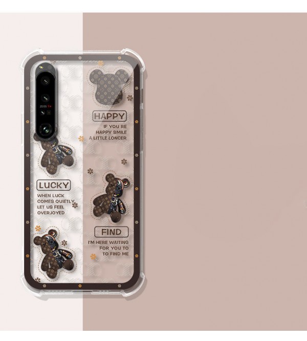 Be@rbrick グッチ ブランド Galaxy A54 5G/S23/S23+/S23 ultra/S22/S21ケース かわいい Gucci クリアケース KAWS iphone14 Pro max 14Pro 14 Plus 13 12 11ケース 熊 モノグラム ドラえもん ハローキティ柄 全機種対応 CELINE xperia 5iv 10 v 1 v ace ivカバー ファッション メンズ レディース