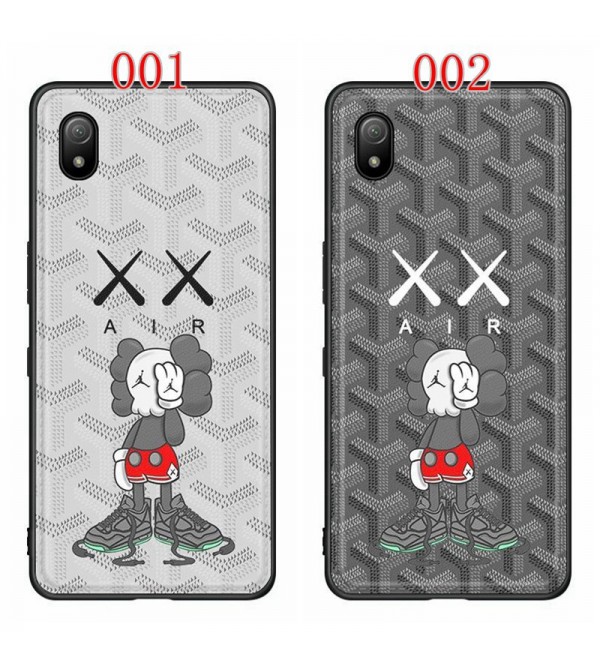 Goyard/ゴヤール カウズ/KAWS ブランド iphone se 第3世代/14/14 pro/14 pro maxケース ins風 ジョーダン/Jordan 全機種対応 Galaxy a53/S22/s22+/s22 ultra/note21ケース モノグラム ジャケット型 Xperia 1/5/10 IV/aceiiI/pro-i/5iii/10iii/カバー メンズ レディーズ