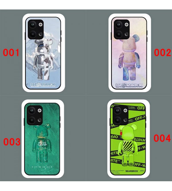 Kaws カウズ Off-White オフホワイト ハイブランドiphone 14/14 pro/14 pro max/14 plusケース モノグラム Be@rbrick 熊柄 Galaxy s23/s23+/s23 ultra/note20カバー シンプル xperia 5 iv 10 v 1 v ace iv カバー ファッション メンズ レディース 