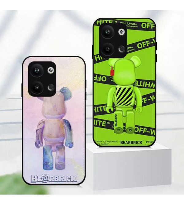 Kaws カウズ Off-White オフホワイト ハイブランドiphone 14/14 pro/14 pro max/14 plusケース モノグラム Be@rbrick 熊柄 Galaxy s23/s23+/s23 ultra/note20カバー シンプル xperia 5 iv 10 v 1 v ace iv カバー ファッション メンズ レディース 