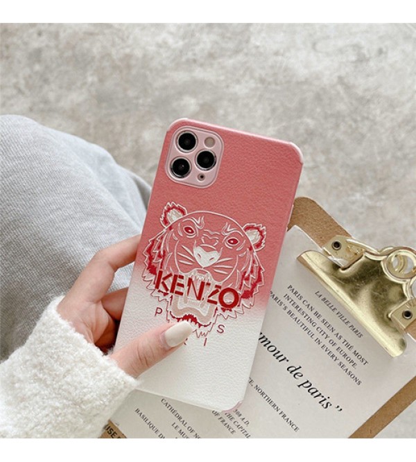 KENZO/ケンゾー ブランド  iphone 13/13 pro/13 pro max/13 miniケース お洒落 虎頭柄 四角保護 ジャケット型 アイフォン13/12/11/x/xs/xr/8/7カバー ファッション メンズ レディーズ