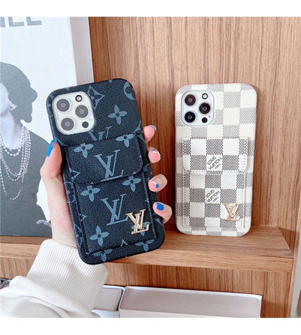 LV/ルイヴィトン ブランド iphone 14/14 pro/14 pro max/14 plus/13 miniケース モノグラム GUCCI/グッチ カード入れ レザー シンプル ポケット付き ビジネス アイフォン14/13/12/11/x/xr/xs/8/7カバー ファッション メンズ レディーズ