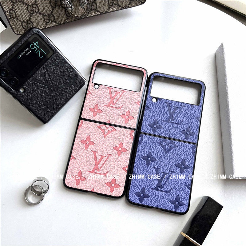 LV/ルイヴィトン ブランド Galaxy z fold 3/flip 3/2/1ケース モノグラム レザー 折りたたむ 保護 セレブ愛用 激安 スマホカバー ファッション メンズ レディース