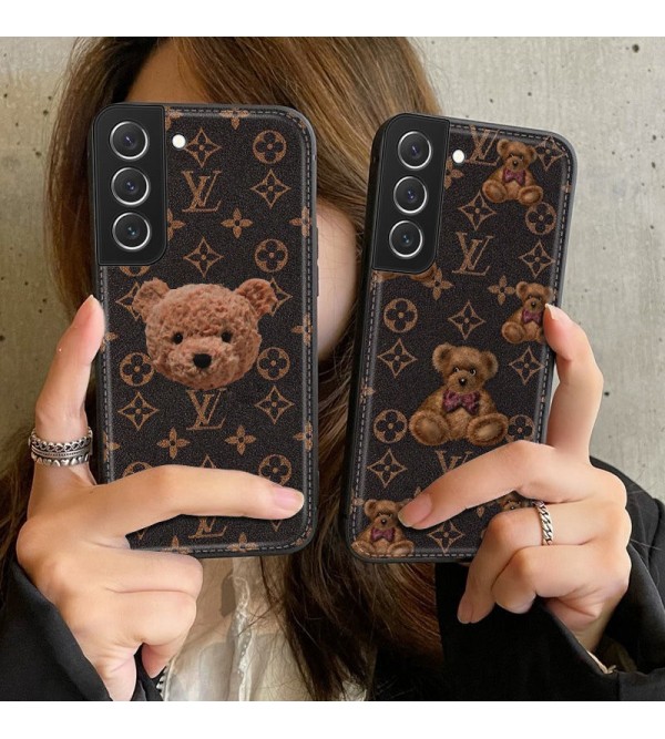 LV/ルイヴィトン ブランド iphone Iphone14/14 Pro/14 Pro Max/14 Plus/se 第3世代/13/13 pro/13 pro maxケース 個性 熊柄 ジャケット型 全機種対応 Galaxy a53/S22/s22+/s22 ultra/note21ケース モノグラム Xperia 1/5/10 iv/pro-i/aceiii/1iii/5iii/10iii/カバー ファッション メンズ レディーズ 