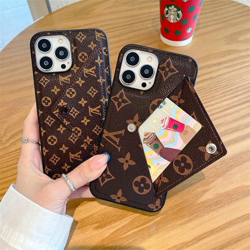 LV ルイヴィトン ブランド iphone 13/13 pro/13 pro maxケース かわいい 封筒型 カード収納 レザー製 アイフォン13/12/11/x/xr/xs/8+/7+カバー バッグ型 ファッション メンズ レディーズ