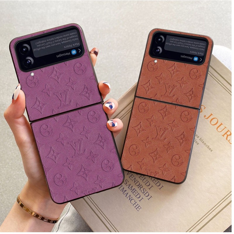 LV ブランド ルイヴィトン Galaxy Z Flip 4/Z Flip 3ケース オシャレ 折りたたむ 保護 セレブ愛用 激安 モノグラム ギャラクシー ファッション メンズ レディース