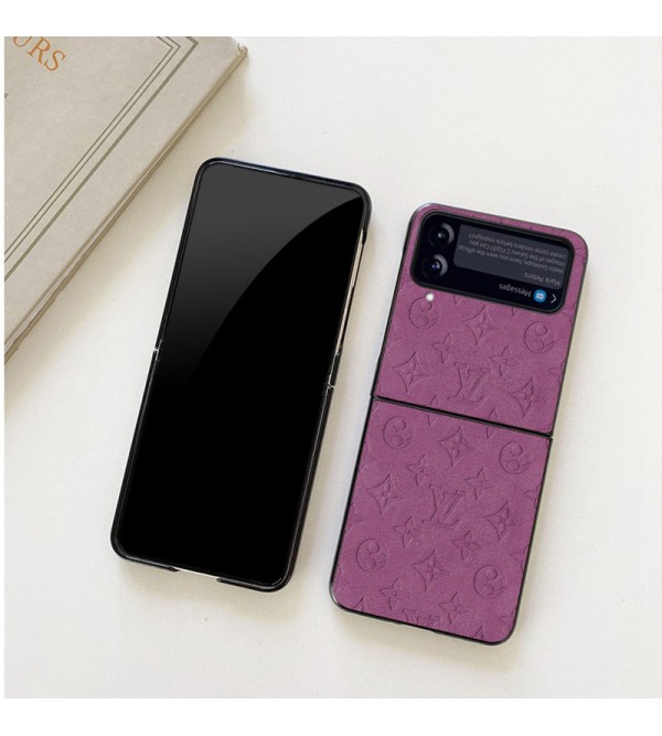 LV ブランド ルイヴィトン Galaxy Z Flip 4/Z Flip 3ケース オシャレ 折りたたむ 保護 セレブ愛用 激安 モノグラム ギャラクシー ファッション メンズ レディース